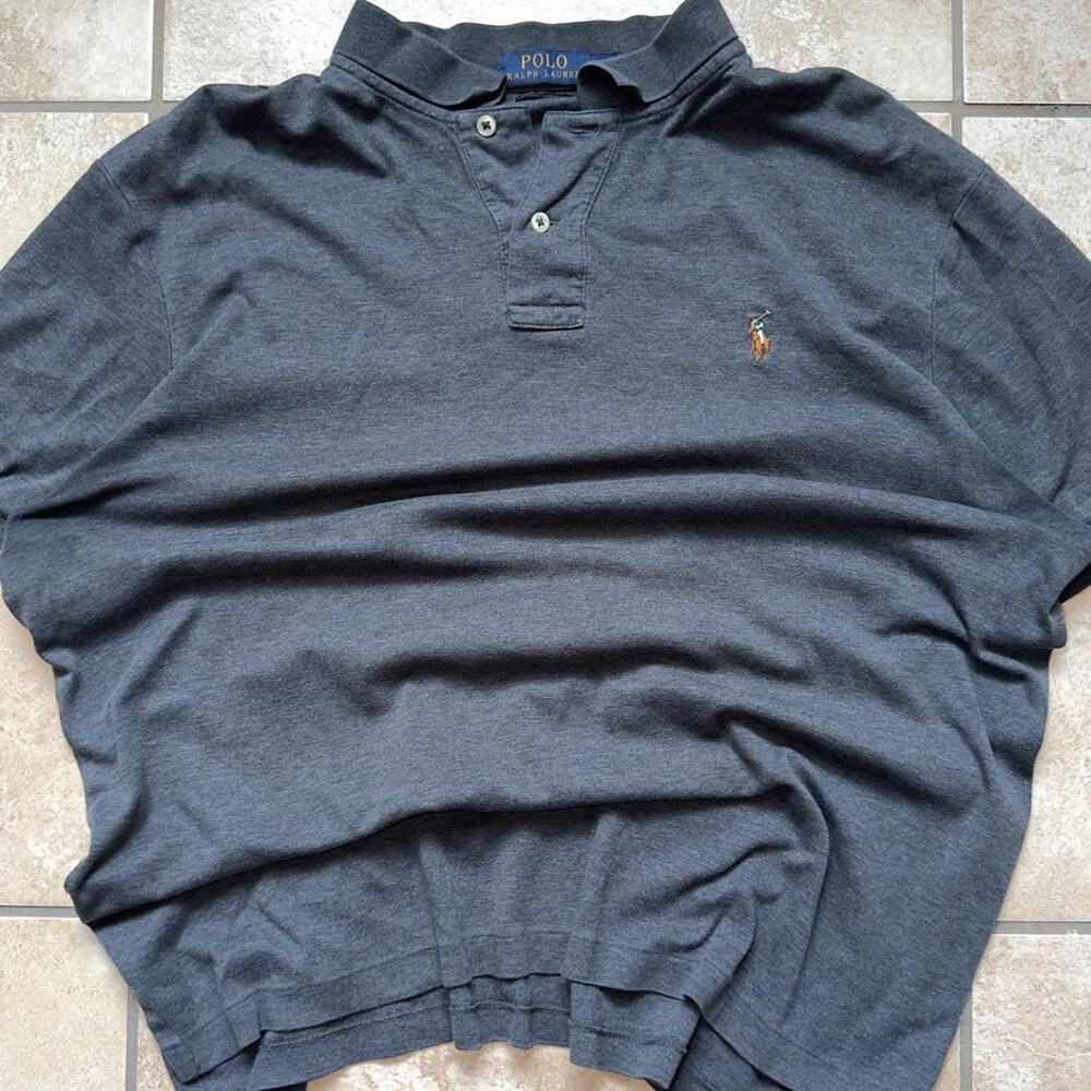 Polo by Ralph Lauren Pima Soft Touch Short Sleeve Polo Shirt - Size XL